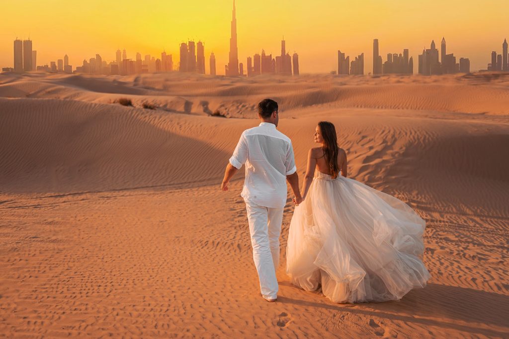 Dubai wedding photo shoot ideas in UAE